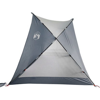 Tenda de praia 274x178x170/148 cm poliéster 185T cinzento