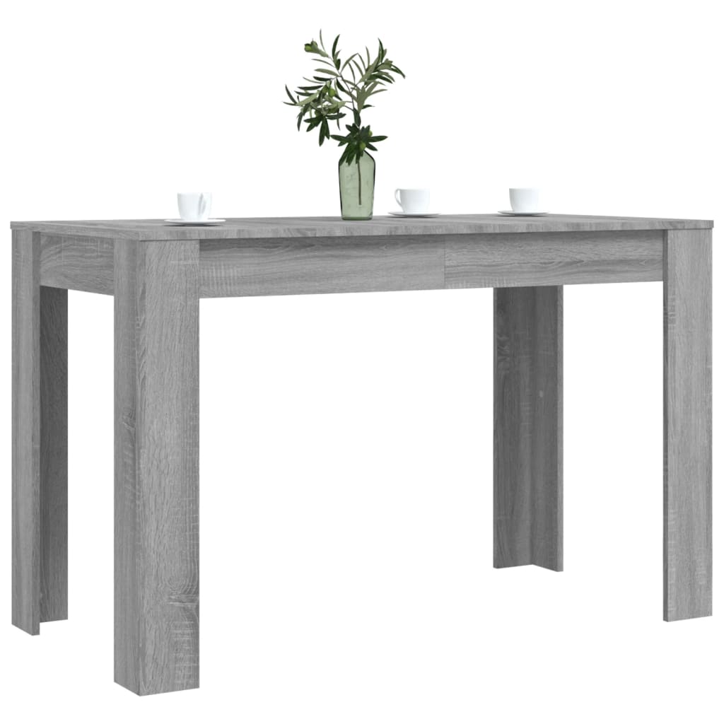 Mesa de Jantar Paola de 120 cm - Cinzento - Design Minimalista