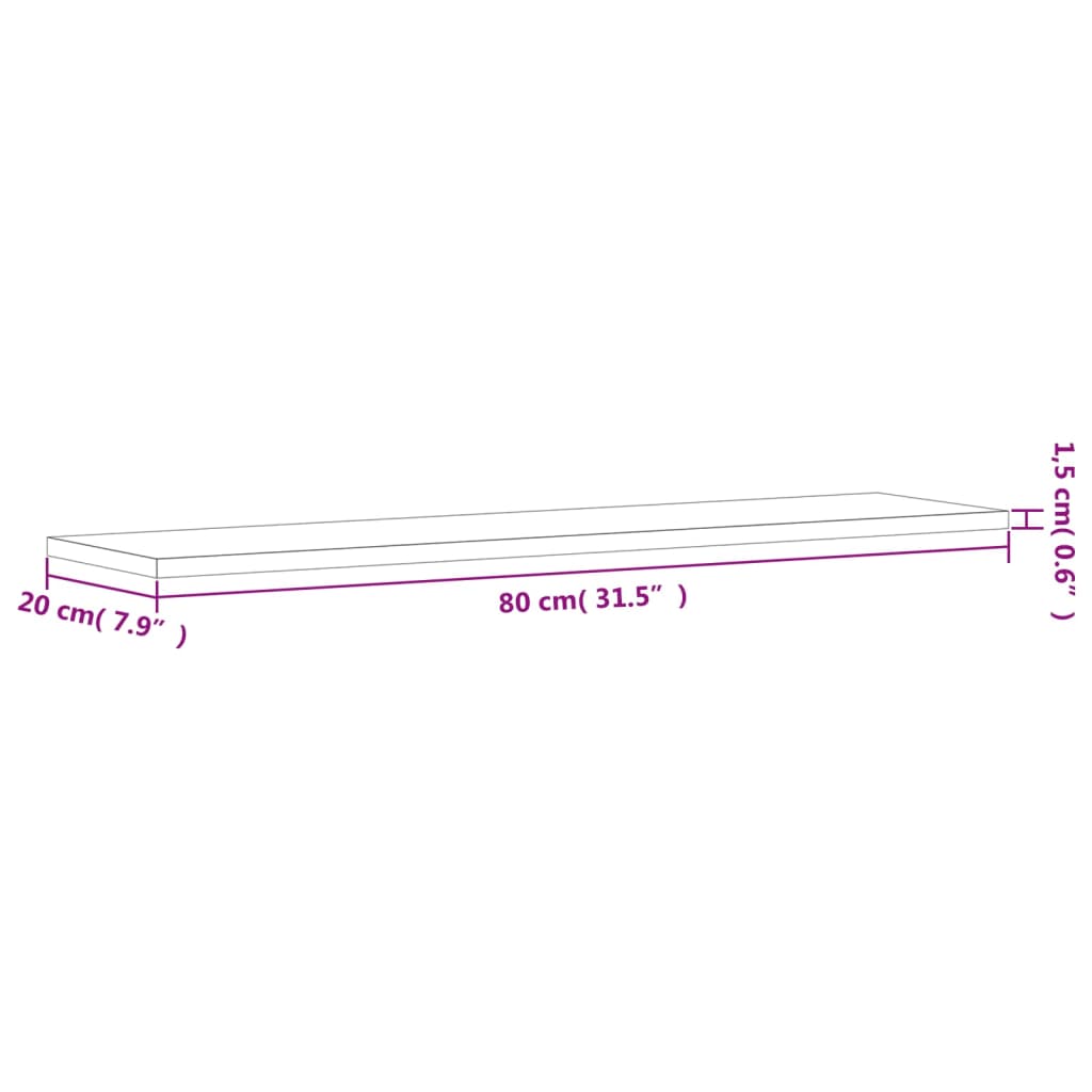 Prateleiras de parede 4pcs derivados de madeira cinzento sonoma