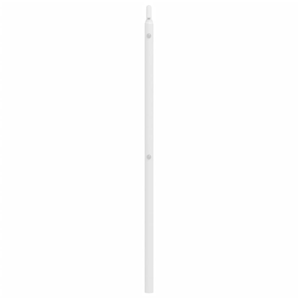 Cabeceira de cama 193 cm metal branco