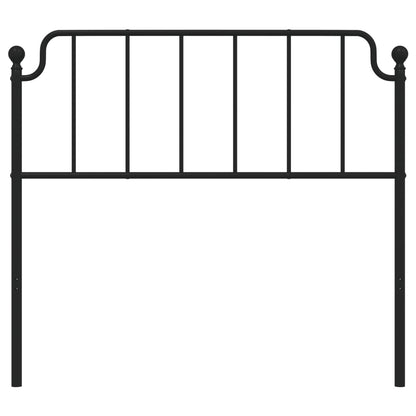 Cabeceira de cama 107 cm metal preto