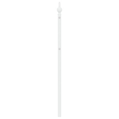 Cabeceira de cama 193 cm metal branco