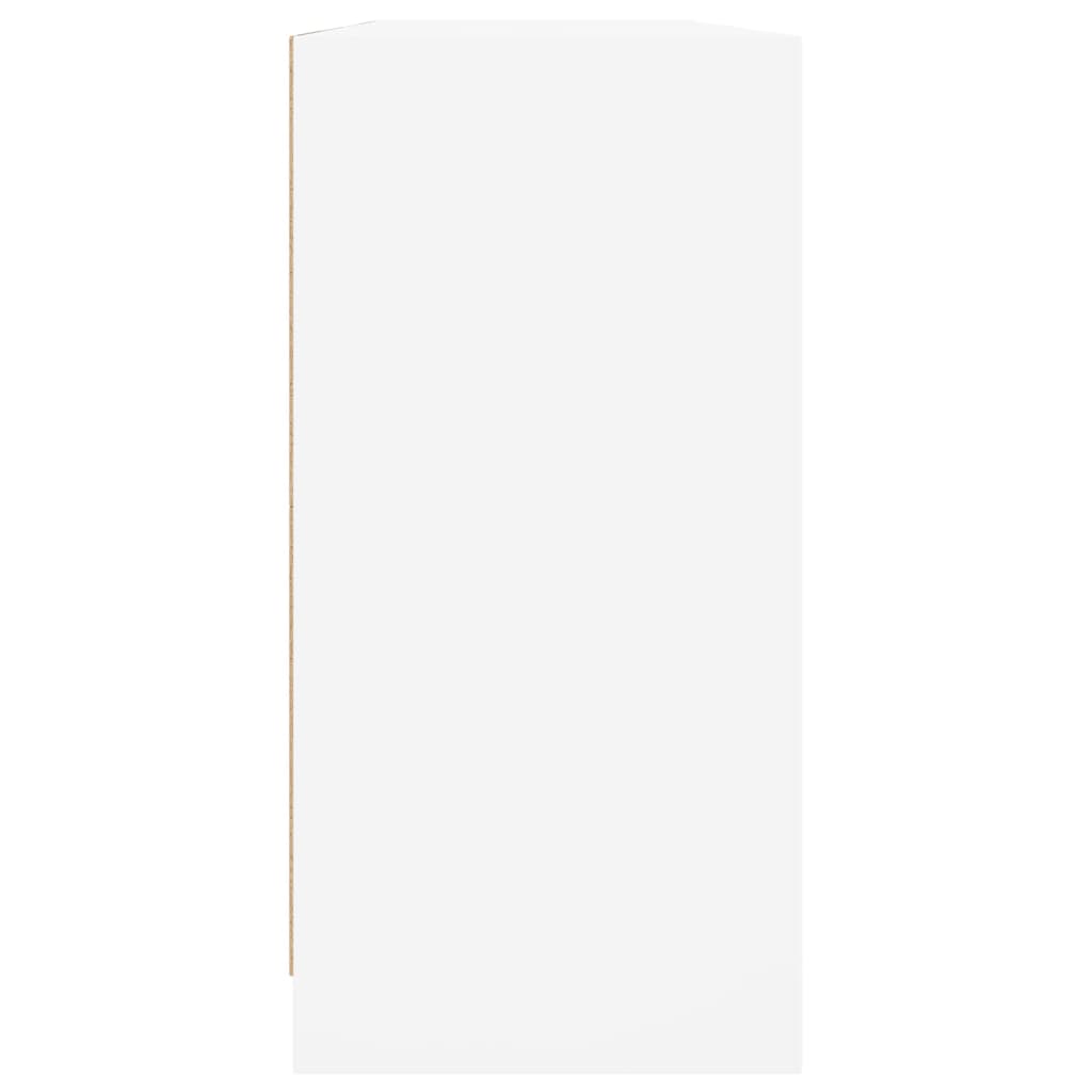 Estante c/ portas 204x37x75 cm derivados de madeira branco