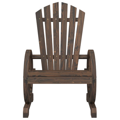 Cadeira Adirondack para jardim madeira de abeto maciça