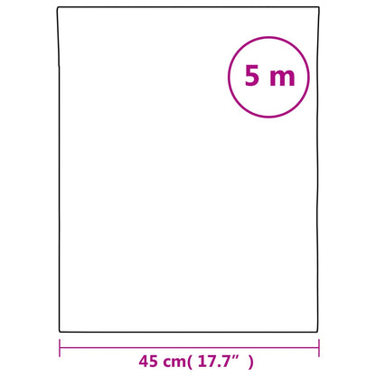 Película para janela fosca 45x500 cm PVC branco