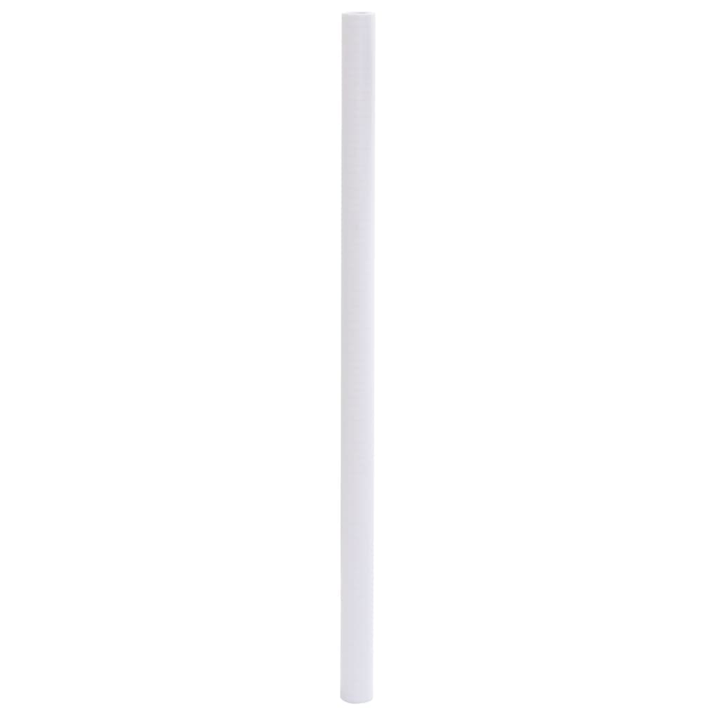 Película para janela fosca 45x2000 cm PVC branco