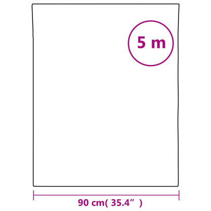 Película para janela fosca 90x500 cm PVC branco