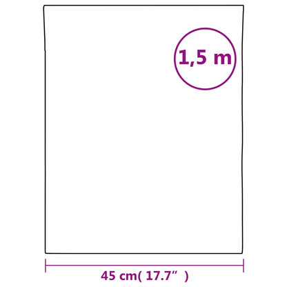 Películas autocolantes espelhadas 2 pcs 45x150 cm PET