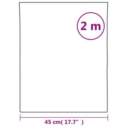 Películas autocolantes espelhadas 2 pcs 45x200 cm PET