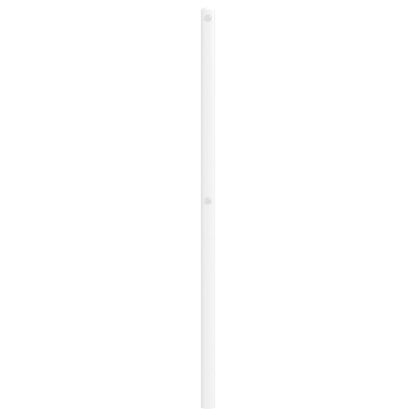 Cabeceira de cama 107 cm metal branco