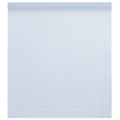 Películas janela estática 3 pcs PVC branco transparente fosco