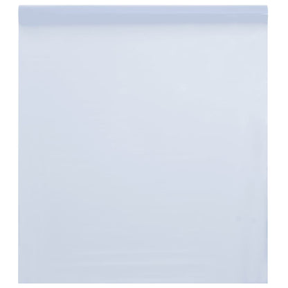 Películas janela estática 3 pcs PVC branco transparente fosco