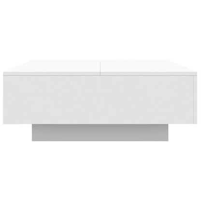 Mesa de centro 80x80x31 cm contraplacado branco