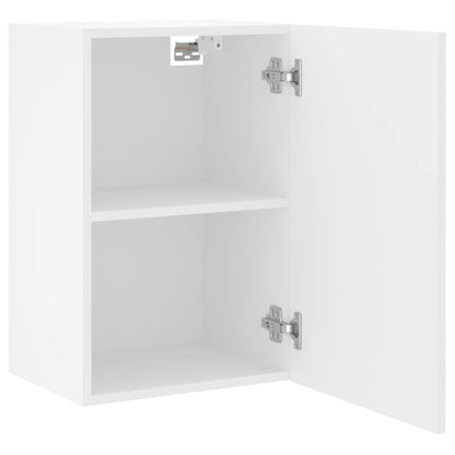 Móveis parede p/ TV 2pcs 40,5x30x60 cm derivados madeira branco