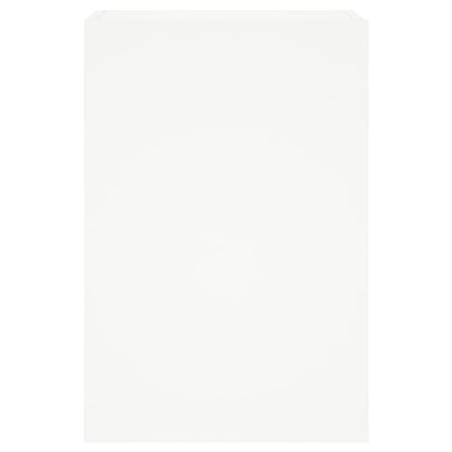 Móveis parede p/ TV 2pcs 40,5x30x60 cm derivados madeira branco