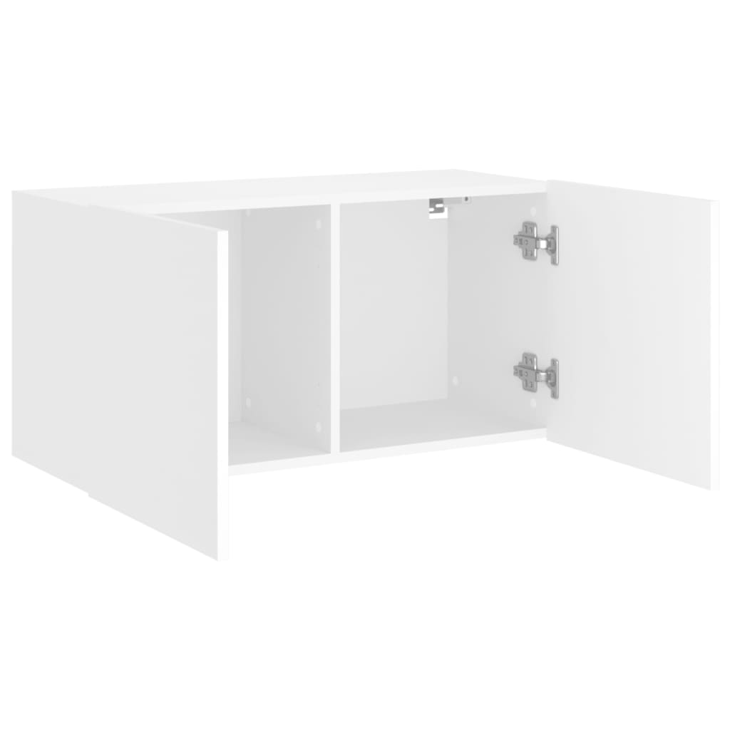 Móvel de parede para TV 80x30x41 cm branco