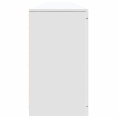 Aparador com luzes LED 283x37x67 cm branco