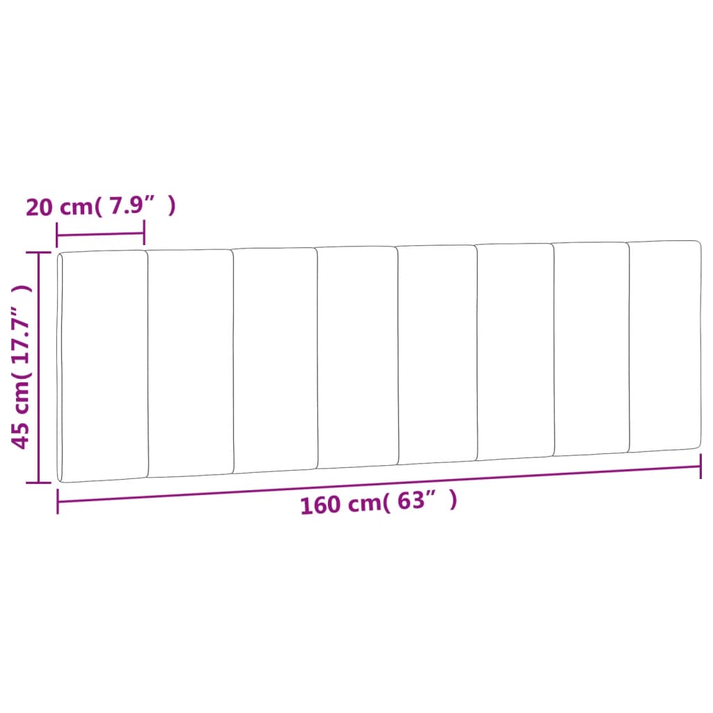 Almofadão de cabeceira 160 cm veludo rosa