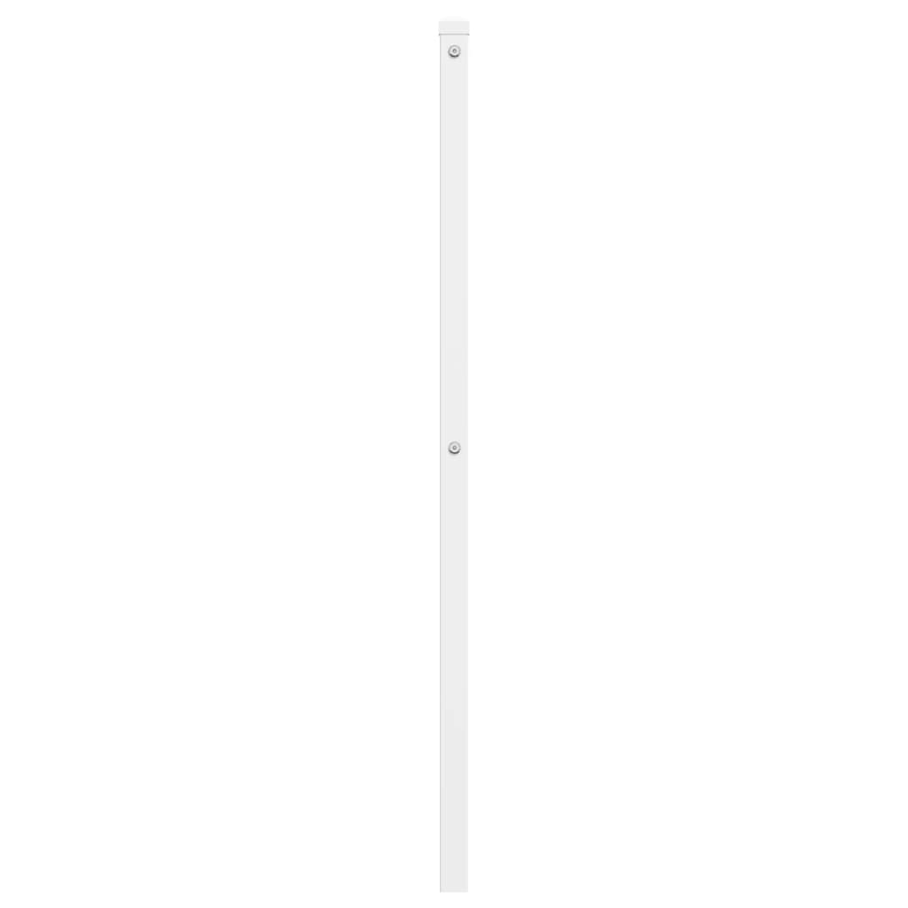 Cabeceira de cama 193 cm metal branco