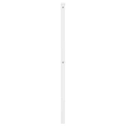 Cabeceira de cama 193 cm metal branco