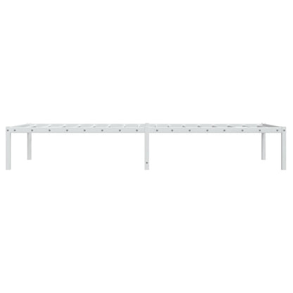 Estrutura de cama metal 90x190 cm branco