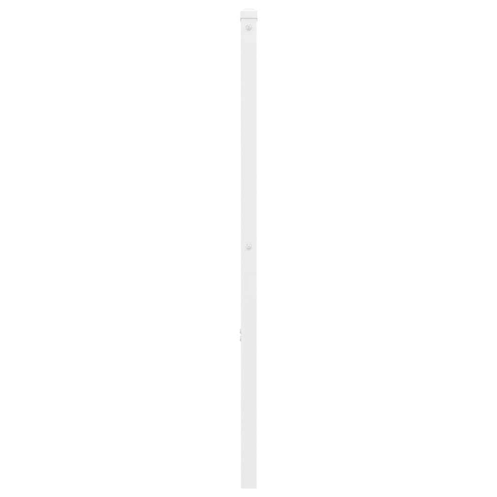 Cabeceira de cama 193 cm metal branco