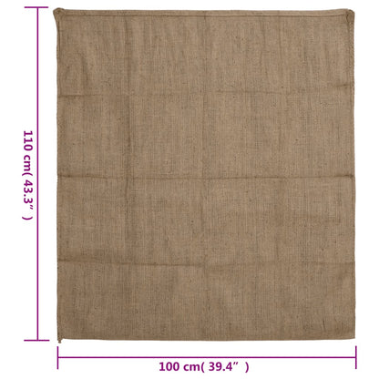 Sacos de juta 30 pcs 100x110 cm 100% juta 340 gsm