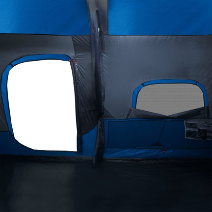 Tenda familiar 9 pessoas libertação rápida impermeável azul