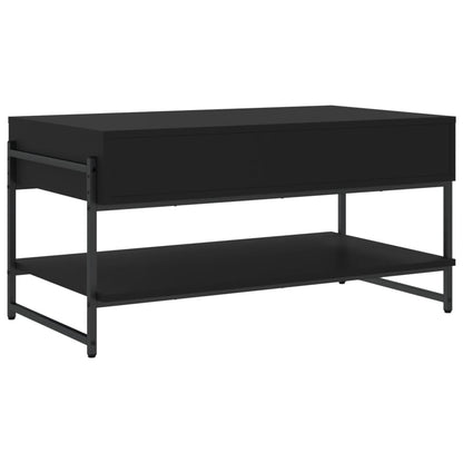 Mesa de centro 90x50x45 cm derivados madeira preto