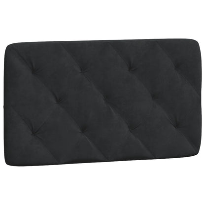 Cama com colchão 90x200 cm veludo preto