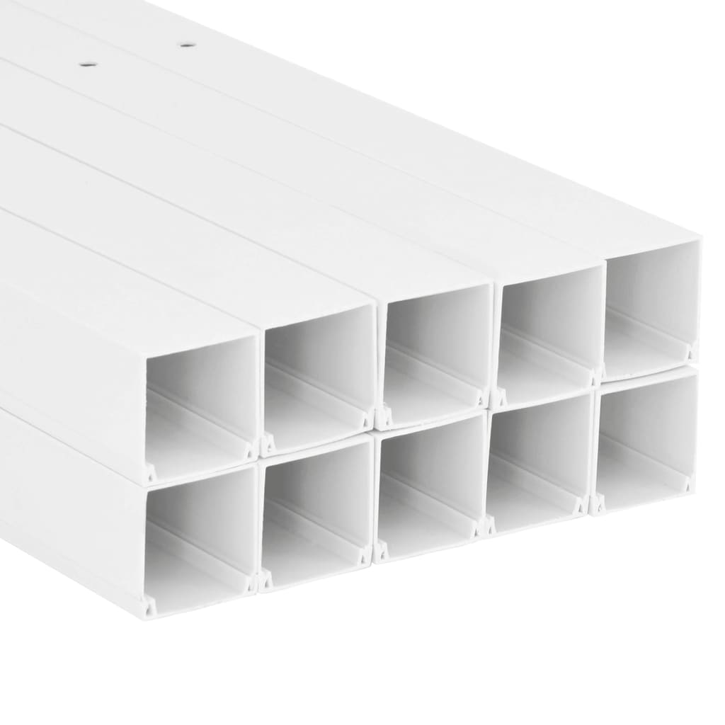 Calhas para cabos 100x40 mm 10 m PVC