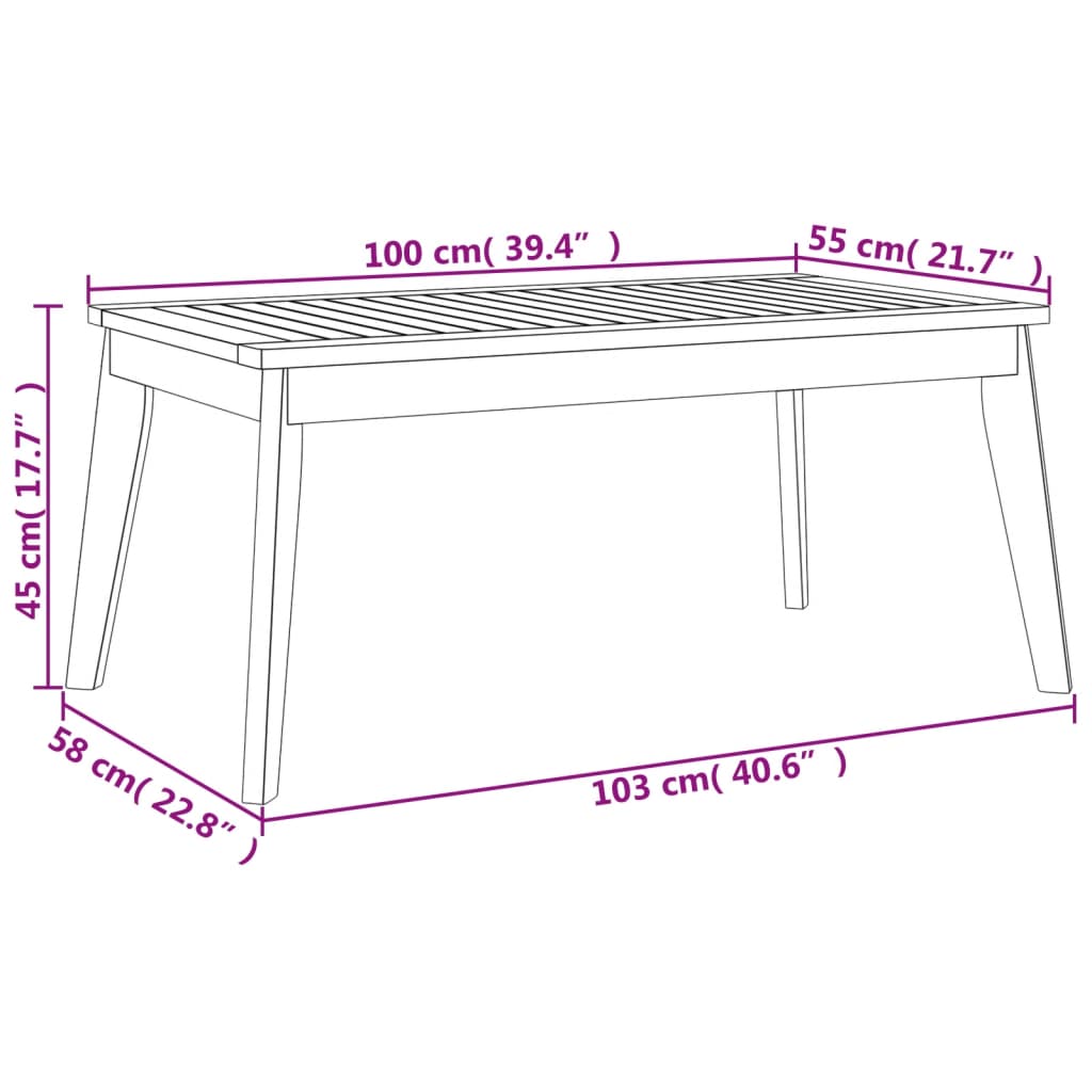 3 pcs conjunto lounge de jardim c/ almofadões acácia maciça