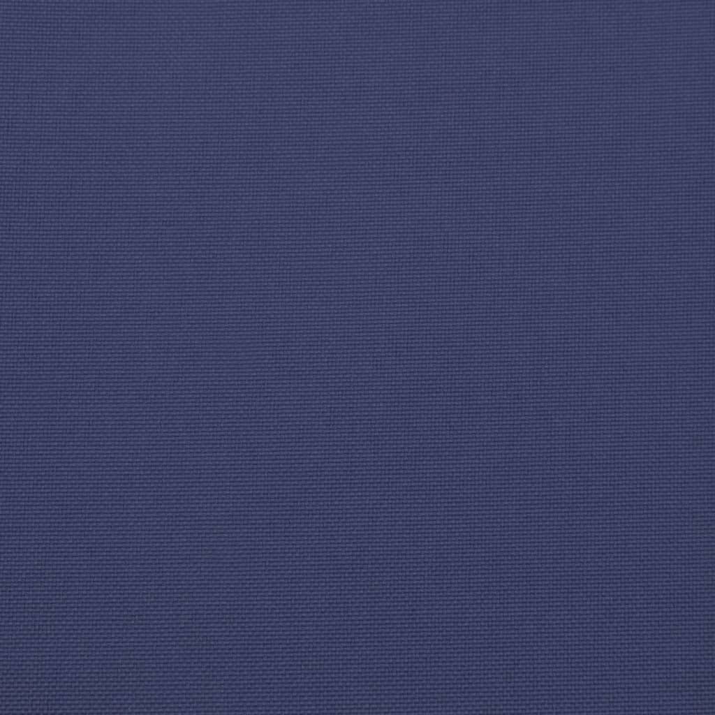 Almofadões cadeira encosto baixo 6 pcs oxford azul-marinho