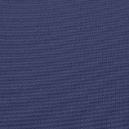 Almofadões cadeira 2 pcs 40x40x7 cm tecido oxford azul-marinho