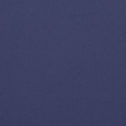 Almofadões cadeira 4 pcs 50x50x7 cm tecido oxford azul-marinho