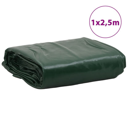 Lona 1x2,5 m 650 g/m² verde