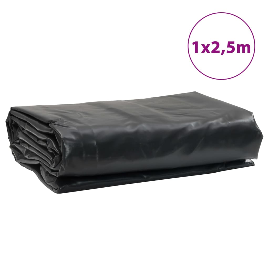 Lona 1x2,5 m 650 g/m² preto