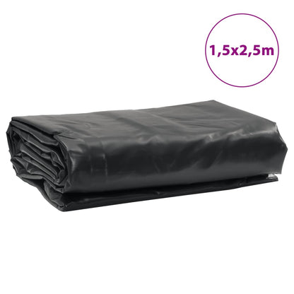 Lona 1,5x2,5 m 650 g/m² preto