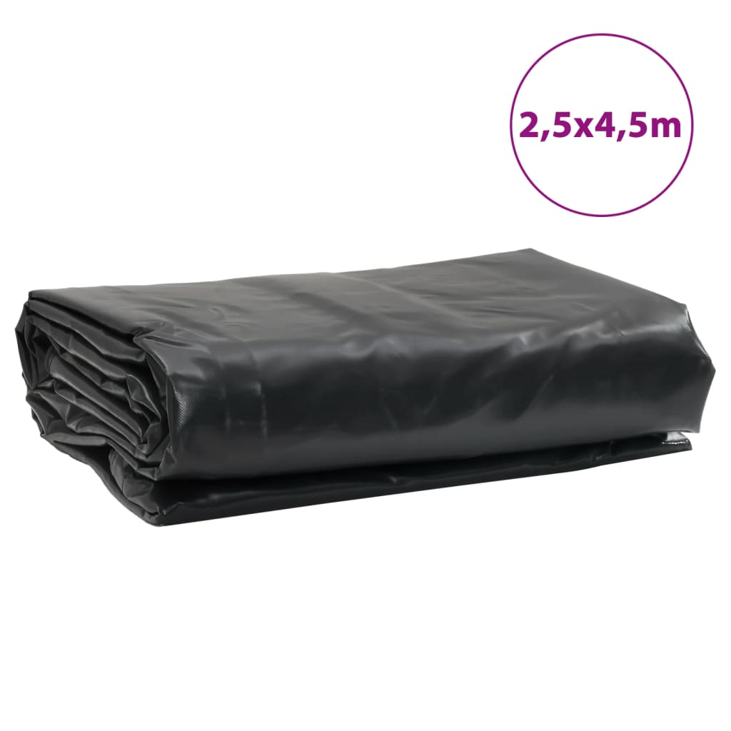 Lona 2,5x4,5 m 650 g/m² antracite