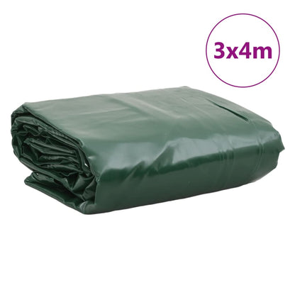 Lona 3x4 m 650 g/m² verde