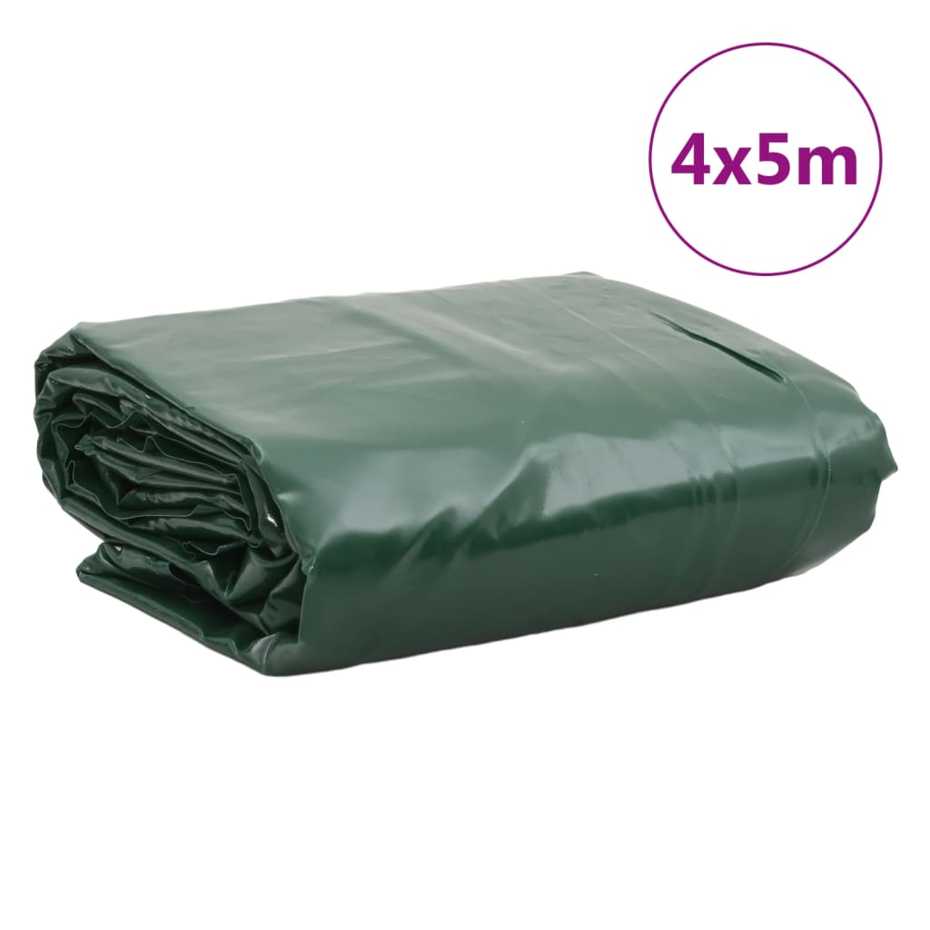 Lona 4x5 m 650 g/m² verde