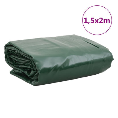 Lona 1,5x2 m 650 g/m² verde