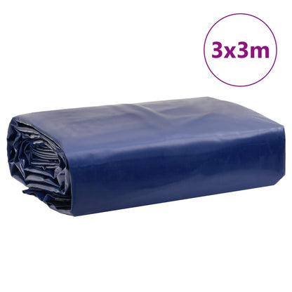 Lona 3x3 m 650 g/m² azul