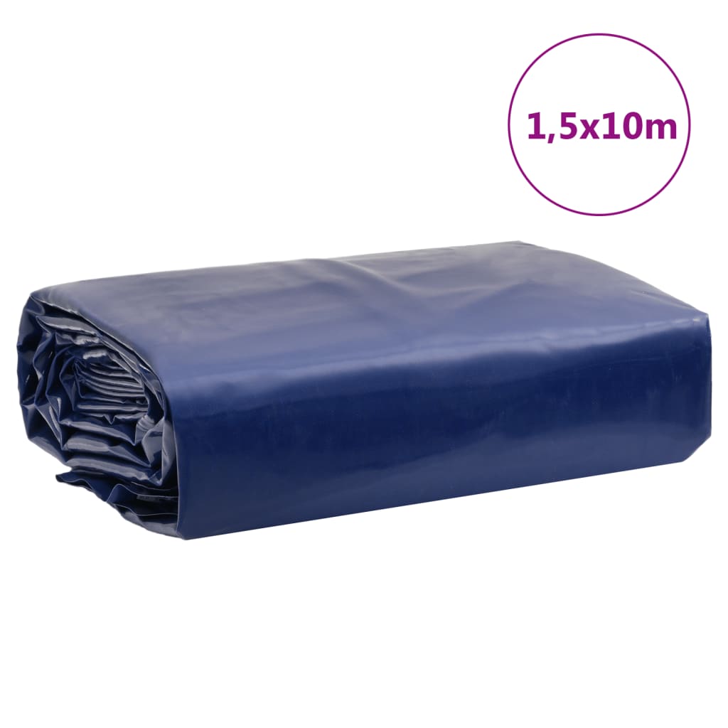 Lona 1,5x10 m 650 g/m² azul