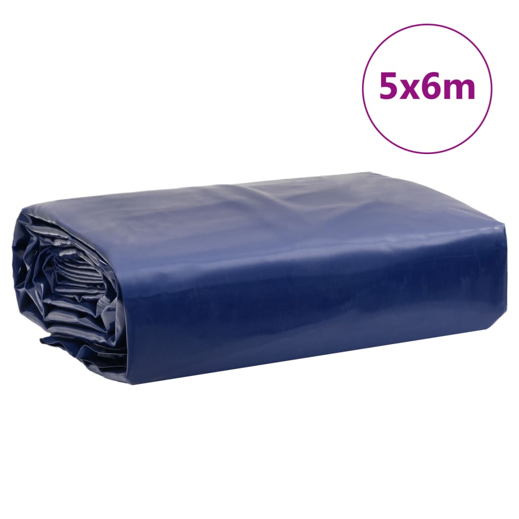 Lona 5x6 m 650 g/m² azul