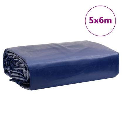 Lona 5x6 m 650 g/m² azul