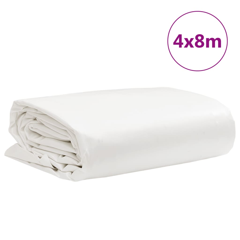 Lona 4x8 m 650 g/m² branco