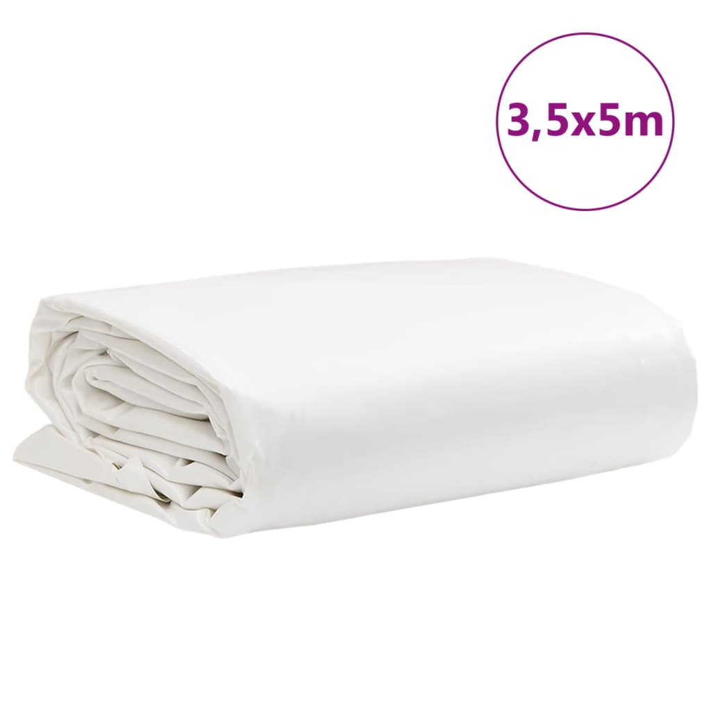 Lona 3,5x5 m 650 g/m² branco