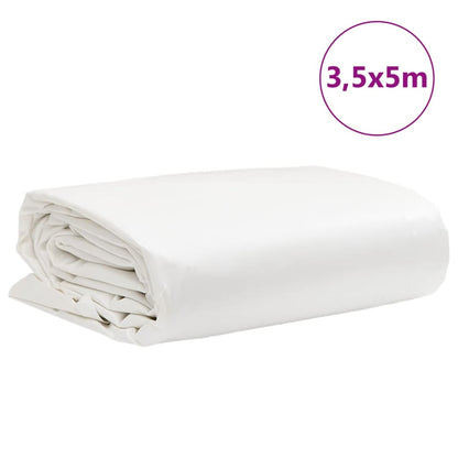 Lona 3,5x5 m 650 g/m² branco