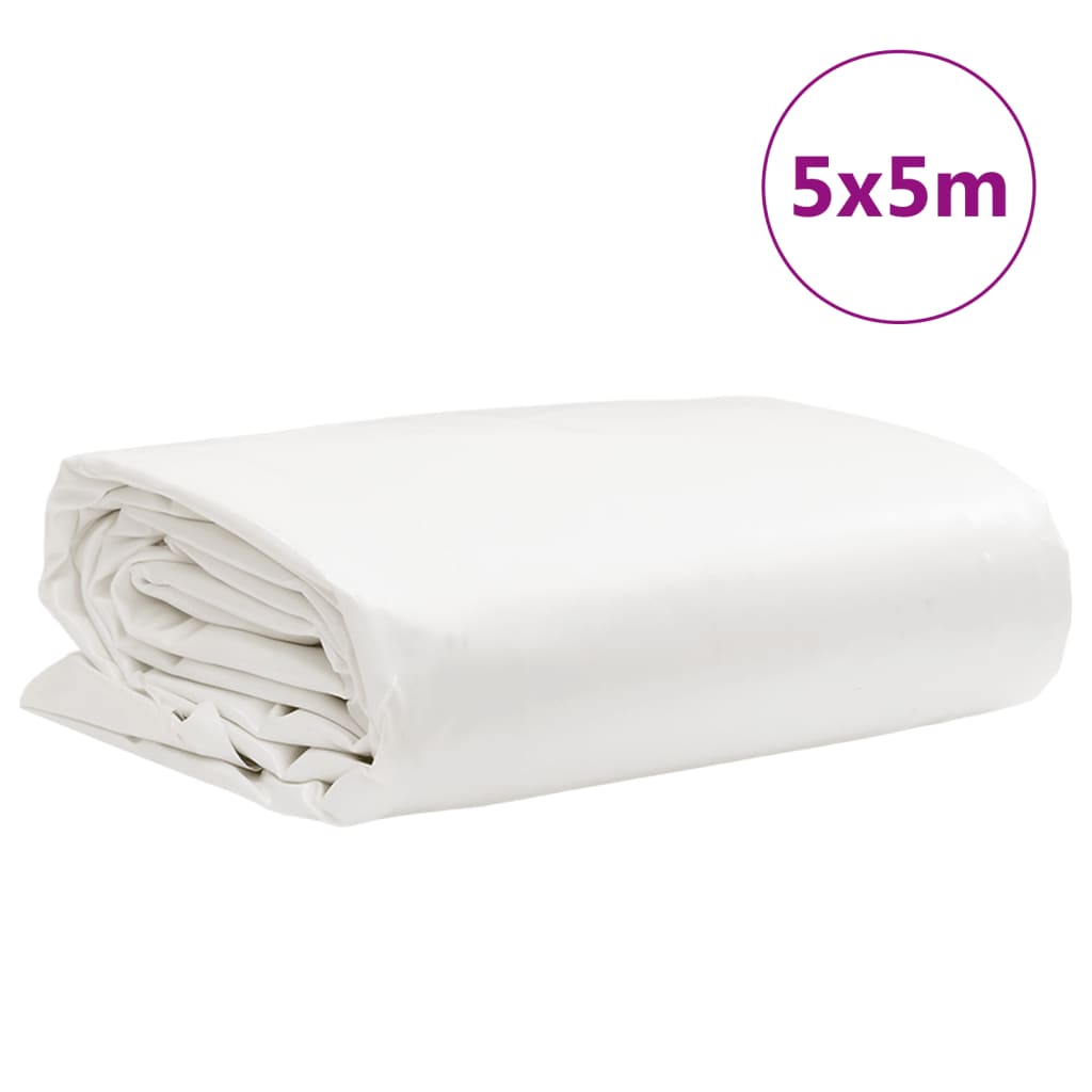 Lona 5x5 m 650 g/m² branco